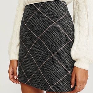 Abercrombie & Fitch Wool Blend Mini Skirt